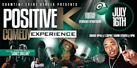 POSITIVE K COMEDY EXPERIENCE tickets