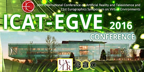 ICAT- EGVE 2016 - VR/AR Conference primary image