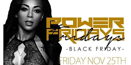 Power Fridays (Black friday edition) primary image