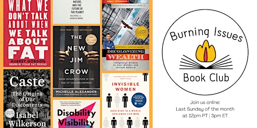 Burning Issues Book Club (May 2022: DISABILITY VISIBILITY) primary image