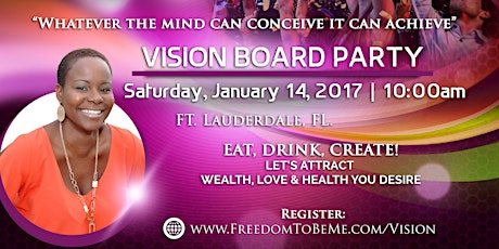  Vision Board Party 2017-New Year New- New You- Kay Richardson primary image