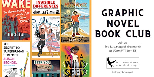 Graphic Novel Book Club hosted by Bel Canto Books