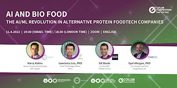 AI and Bio Food | FoodTech digital meetup