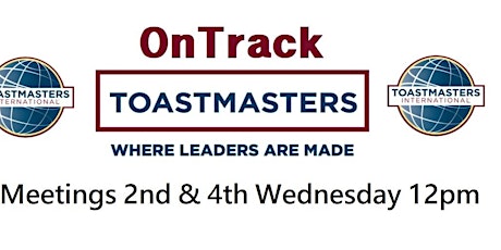OnTrack Toastmasters Meeting tickets