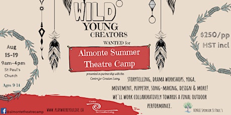 Almonte Theatre Camp for Children tickets