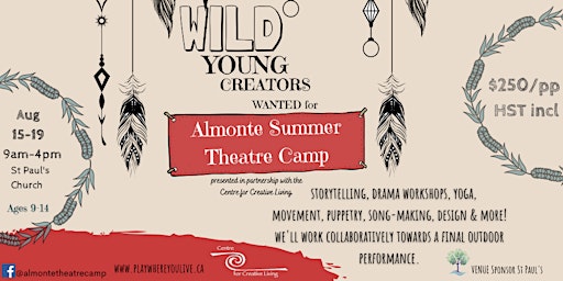 Almonte Theatre Camp for Children