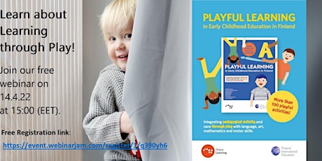 “PLAYFUL LEARNING” BOOK AND FINNISH EDUCATION SYSTEM PRESENTATION webinar primary image