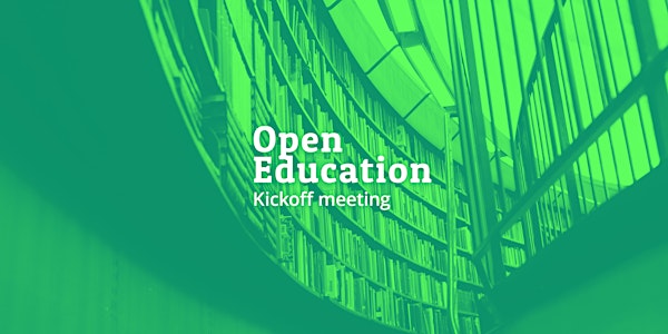 Open Education: Kickoff Meeting
