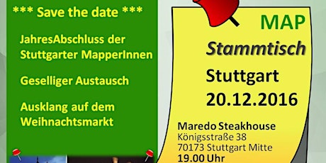 Hauptbild für MAP Stammtisch Stuttgart - 20-12-2016