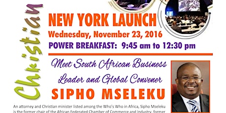 Global Business Roundtable New York Launch and Power Breakfast Wed, 11/23 @ 9:45am primary image