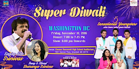 SUPER DIWALI @ WASHINGTON DC primary image