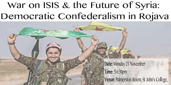 "War on ISIS and Syria's Future" with Salih Muslim, Co-President of PYD
