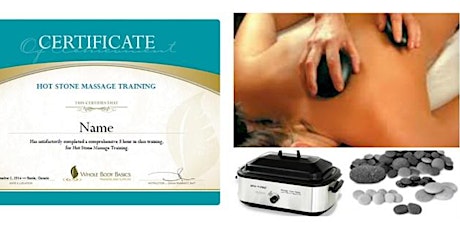 Hot Stone Massage Certification Training  primary image