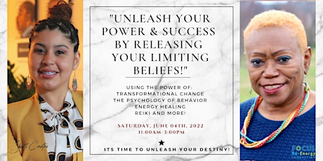 Unleash Your Power and Success By Releasing Your Limiting Beliefs! tickets