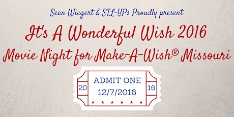 It's a Wonderful Wish 2016 - Great Movie for a Great Cause primary image