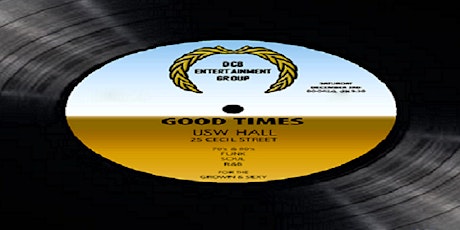 GOOD TIMES RnB-Soul-Funk Dance Party primary image