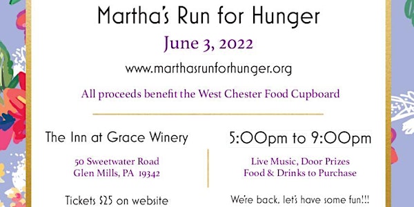 Martha's Run for Hunger 2022