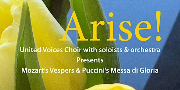 United Voices "Arise!" Spring Concert