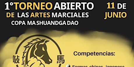 Torneo Abierto de artes marciales - Copa Ma Shuandga DAO entradas
