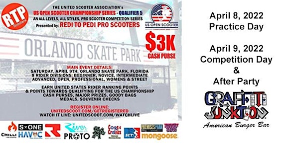Unites Scoot Association Pro Scooter Competition P