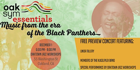 OakSym Essentials: Music from the Era of the Black Panthers primary image