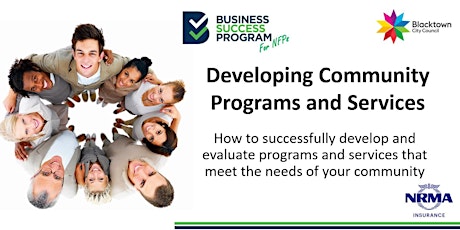 Developing Community Programs and Services tickets