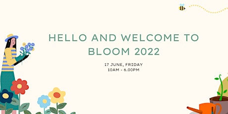 Bloom 2022 tickets