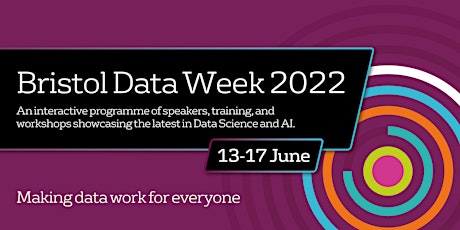 Jean Golding Institute Director's Introduction to Bristol Data Week 2022 tickets