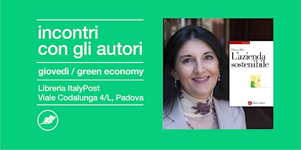 GIOVEDÌ DELLA GREEN ECONOMY | Incontro con Chiara Mio