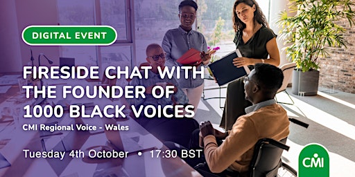 Fireside chat with Dr Elizabeth Shaw the founder of 1000 Black Voices