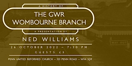 A History of the GWR Wombourne Branch tickets