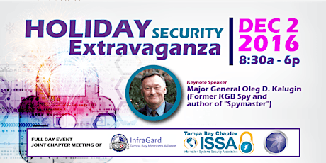 2016 ISSA/Infragard/OWASP Holiday Extravaganza primary image