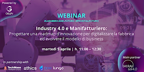 Industry 4.0 e Manifatturiero: progettare una roadmap d’innovazione