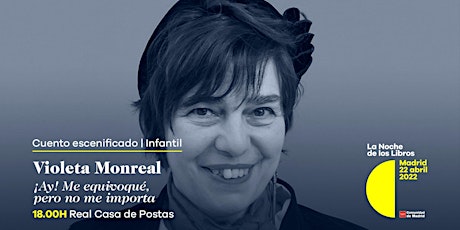 Imagen principal de ¡Ay! Me equivoqué, pero no me importa. Violeta Monreal