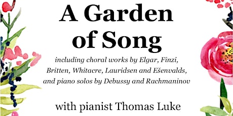 A Garden of Song: music for a summer evening tickets