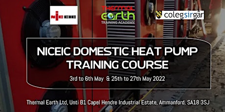 NICEIC Domestic Heat Pump Training Course primary image