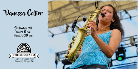 Vanessa Collier brings the rhythm and blues to the Ross Farm Sept. 24 tickets