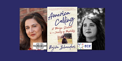 Rajika Bhandari, author of AMERICA CALLING - an in-person Boswell event