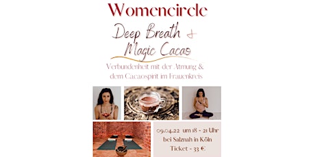 Hauptbild für Womencircle - Deep Breath & Magic Cacao