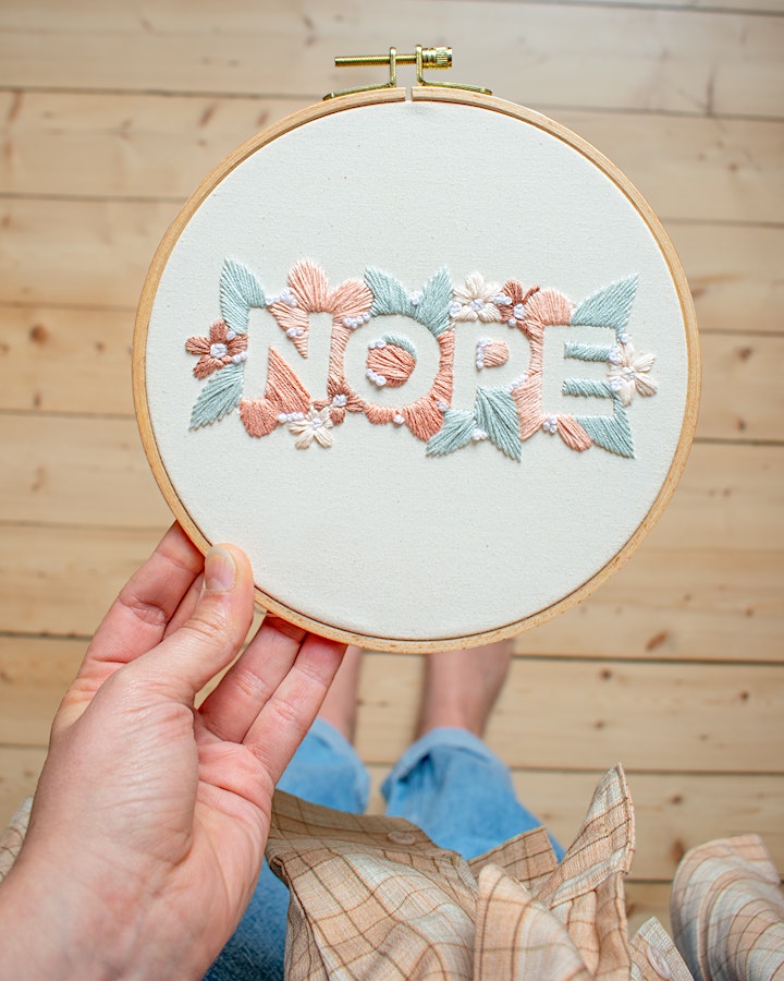 Modern Embroidery Workshop: Bild 