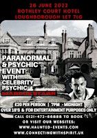 Paranormal & Psychic Event with Celebrity Psychic Marcus Starr at Rothley C