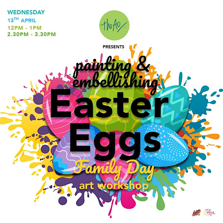 The  AC Presents  PAINTING EASTER EGGS Art workshop for Families image