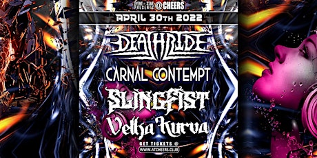 Deathride / Carnal Contempt / Velka Kurva /  Sling Fist Metal Night