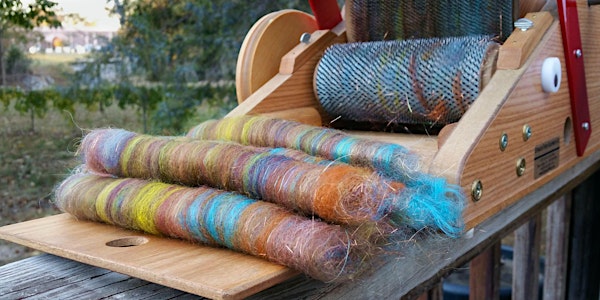 DRUM CARDING: Making roving and rolags