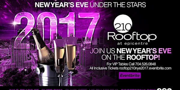 New Years Eve 2017 at Rooftop 210