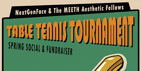 Table Tennis Tournament- Spring Social & Fundraiser tickets