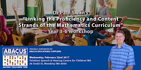 Proficiency and Content - Linking Strands of the Mathematics Curriculum (Year 3-6) primary image