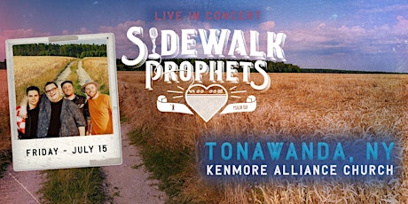 Sidewalk Prophets - Live in Concert - Tonawanda, NY tickets
