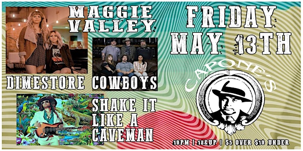 The Maggie Valley Band | The Dimestore Cowboys |  Shake it Like A Caveman