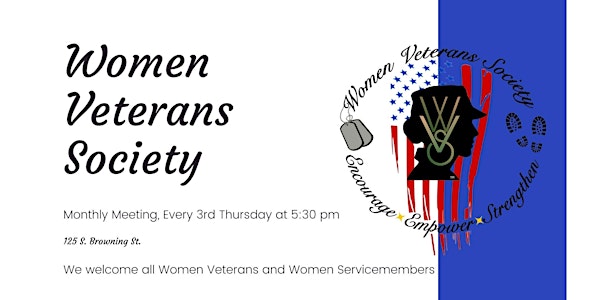 Women Veterans Society Monthly Meeting